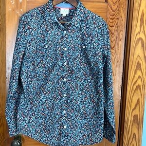 St. John’s Bay Floral Shirt Large